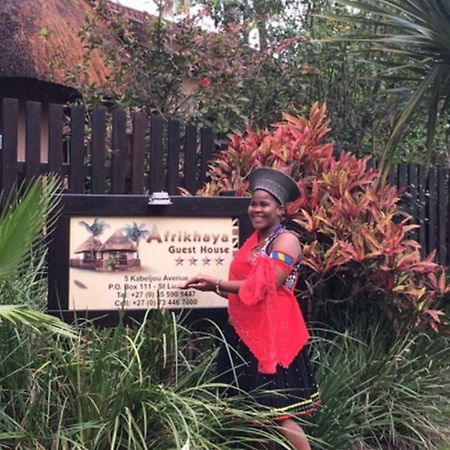 Afrikhaya Guest House St. Lucia Exterior foto
